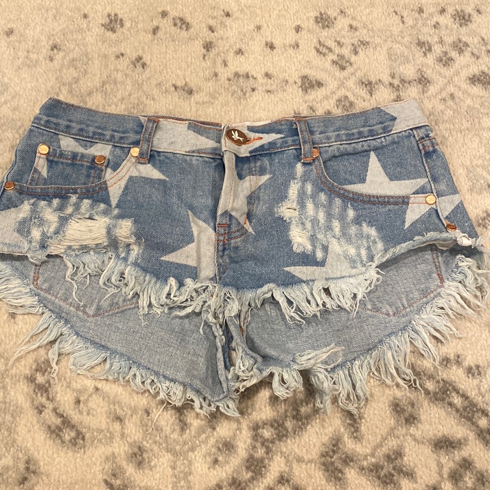 One by one teaspoon bonitas shorts